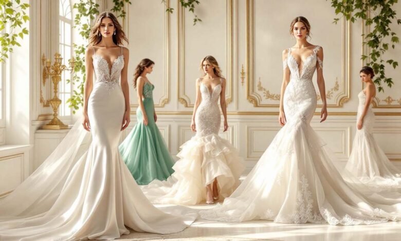 What Fabrics Are Commonly Used for Wedding Dresses?