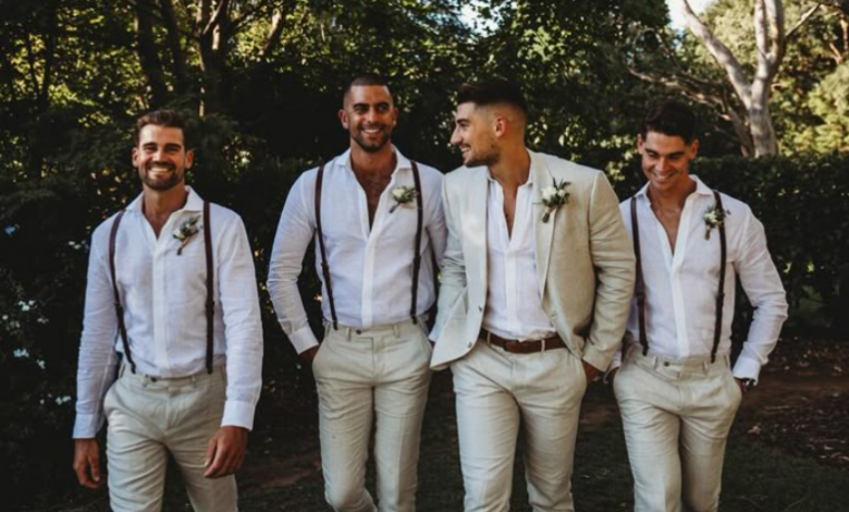 Coastal Class: The Perfect Guide to Men’s Linen Blazers for Beach Weddings