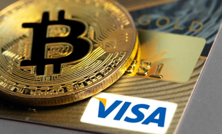 Transfer from Visa and MasterCard to Bitcoin (BTC)
