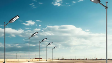 Solar Street Lights Case Study: Illuminating a Market Square with Motion-Controlled Lighting