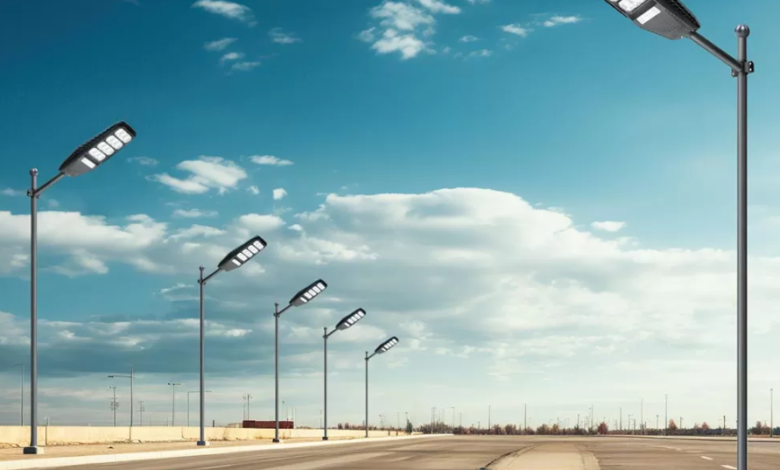 Solar Street Lights Case Study: Illuminating a Market Square with Motion-Controlled Lighting