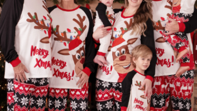 Add a Spark of Holiday Magic With These Festive Christmas Pajama Styles