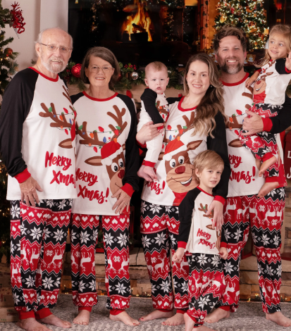 Add a Spark of Holiday Magic With These Festive Christmas Pajama Styles