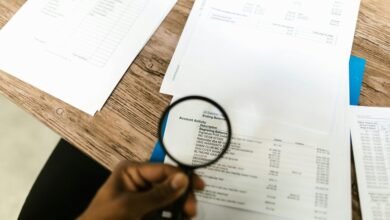 account data review identifiers and numbers