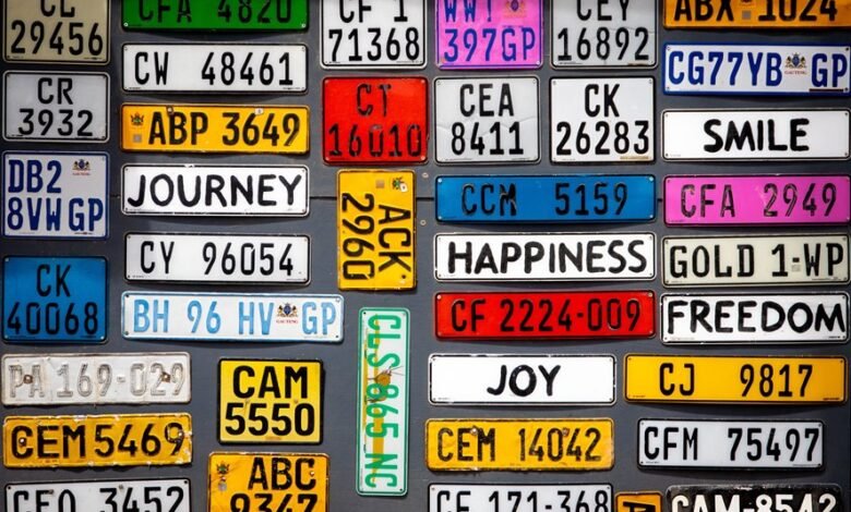 trace numbers and registry references identified